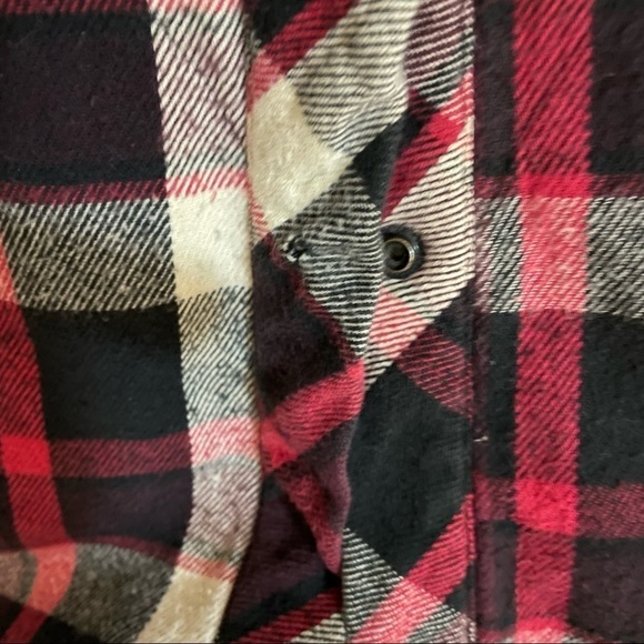 𝅺🎀 Hudson Bay Olympic Games Plaid lined Shacket, Size S, - Picture 7 of 9